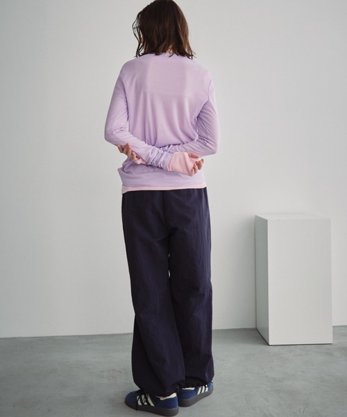 Auntie Rosa Holiday(アンティローザホリデー)の「ナイロンボリュームパンツ(その他パンツ・レディース・グレー/ブラック/ネイビー/パープル・FREE)」の17枚目の写真