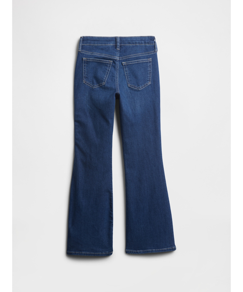 GAP（ギャップ）の「ハイライズ スタッズ '70S フレアデニム (キッズ)（デニムパンツ・キッズ・インディゴブルー・140cm/130cm/150cm/160cm/155cm/120cm）」の2枚目の写真