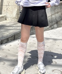 プリーツミニスカート