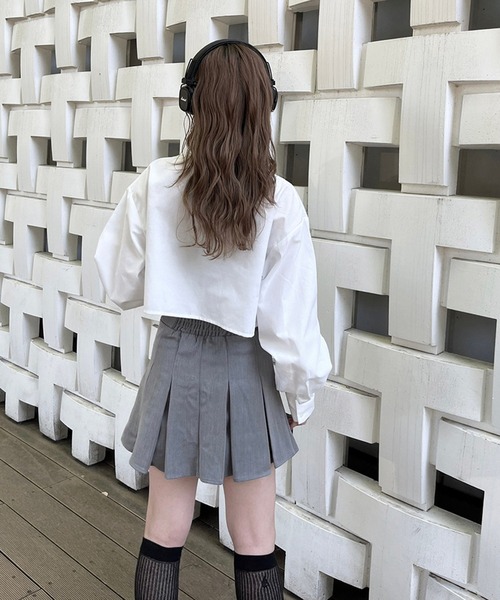 Flugge（フラッジー）の「プリーツミニスカート（スカート・レディース・グレー/ブラック・FREE）」の15枚目の写真