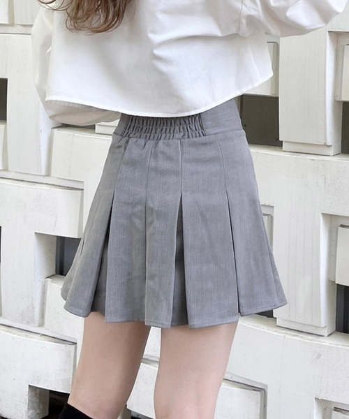 Flugge（フラッジー）の「プリーツミニスカート（スカート・レディース・グレー/ブラック・FREE）」の18枚目の写真