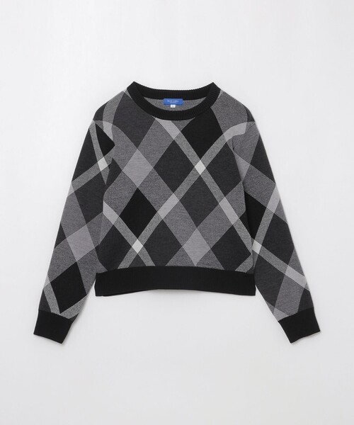 みえこバーバリーブルーレーベルハート柄 長袖セーター 2枚組 みえこ様専用バーバリーブルーレーベルハート柄 長袖セーター 2枚組