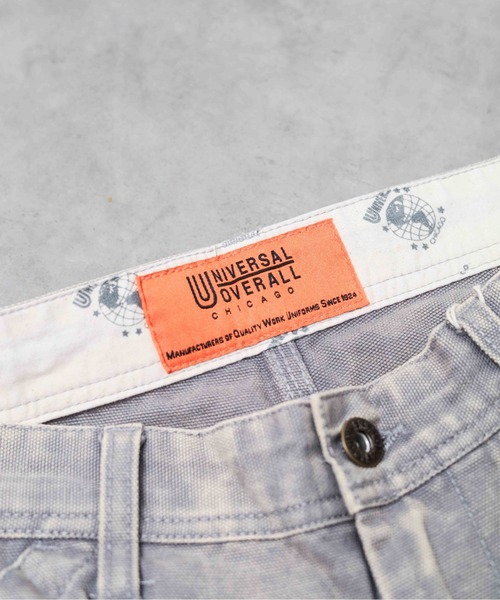 UNIVERSAL OVERALL(ユニバーサルオーバーオール)の「/UNIVERSAL OVERALL/DOBLUE KNEE PAINTER(デニムパンツ・メンズ・グレー/ブラック・LARGE/X-LARGE/MEDIUM)」の9枚目の写真