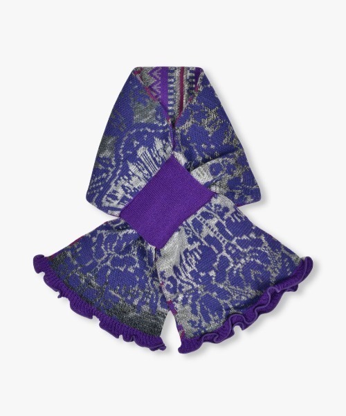 セール】ジャカードキャンディーマフラー（マフラー）｜ANNA SUI