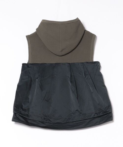 KATHARINE ROSS(キャサリンロス)の「【PILLINI/ピリーニ】ケーブルドッキングベスト(ベスト・レディース・ブラック/カーキ・MEDIUM)」の4枚目の写真