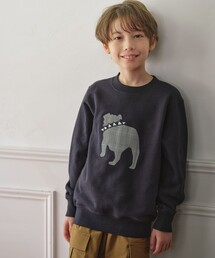 J.PRESS（ジェイプレス）の「【140-170cm】バックブル トレーナー（スウェット）」