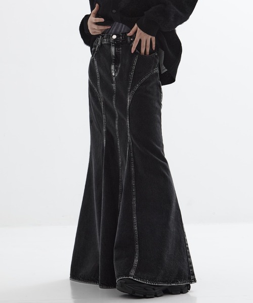 JOHN LAWRENCE SULLIVAN/ジョンローレンスサリバン】WASHED DENIM