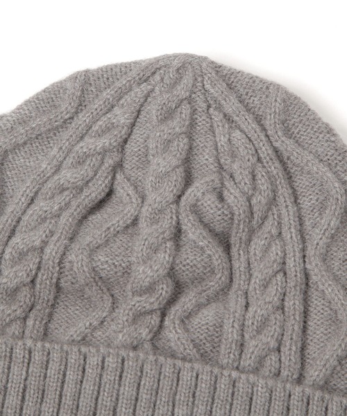 FOUND GOOD（ファウンドグッド）の「K/ケーブルニットキャップ（キャップ・キッズ・グレー系5/ネイビー・FREE）」の8枚目の写真