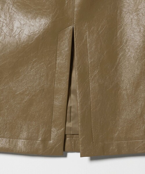 セール】レザーライク Aラインスカート（スカート）｜BEAUTY&YOUTH