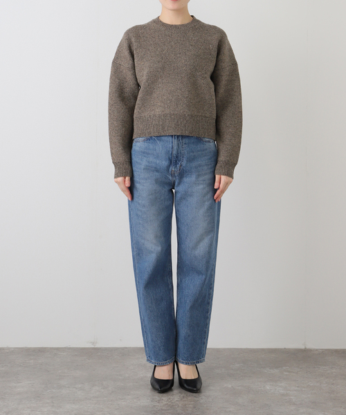 IENA(イエナ)の「イタリアンラムクループルオーバー(ニット/セーター・レディース・ブラウン系その他/ピンク・FREE)」の11枚目の写真