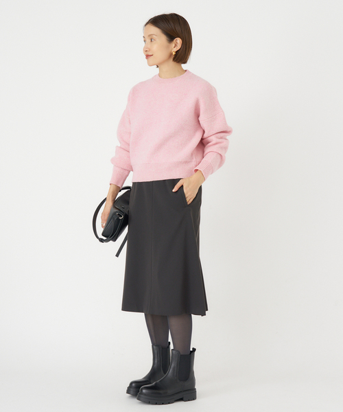 IENA(イエナ)の「イタリアンラムクループルオーバー(ニット/セーター・レディース・ブラウン系その他/ピンク・FREE)」の18枚目の写真