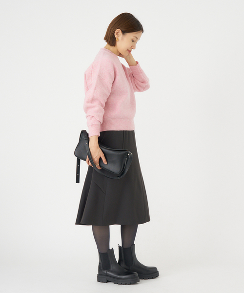 IENA(イエナ)の「イタリアンラムクループルオーバー(ニット/セーター・レディース・ブラウン系その他/ピンク・FREE)」の21枚目の写真