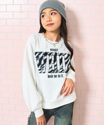 ANAP GｉRL | アニマルファー ワッペン クロップド スウェット(スウェット)