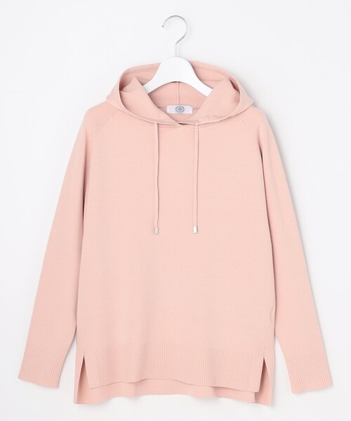 J.PRESS Ladies(J.プレス レディス)の「Smooth ニット パーカー(ニット/セーター・レディース・ライトグレー系/サックスブルー系/ピンク系/ネイビー系・SMALL)」の18枚目の写真
