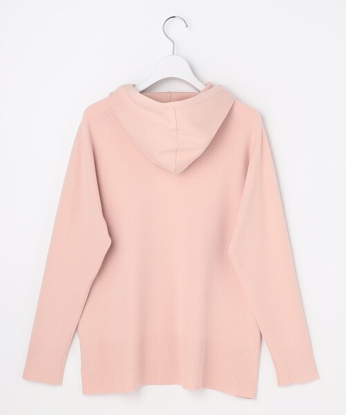 J.PRESS Ladies(J.プレス レディス)の「Smooth ニット パーカー(ニット/セーター・レディース・ライトグレー系/サックスブルー系/ピンク系/ネイビー系・SMALL)」の19枚目の写真