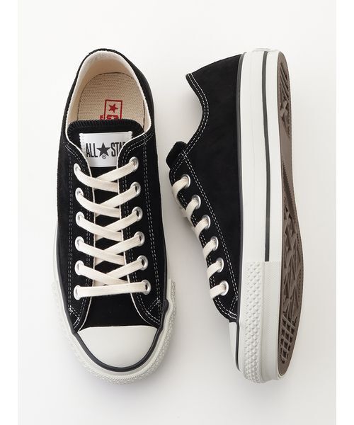 CONVERSE(コンバース)の「【CONVERSE】SUEDE ALL STAR J OX(スニーカー・レディース・ブラック・23cm/23.5cm/24cm/24.5cm)」の6枚目の写真