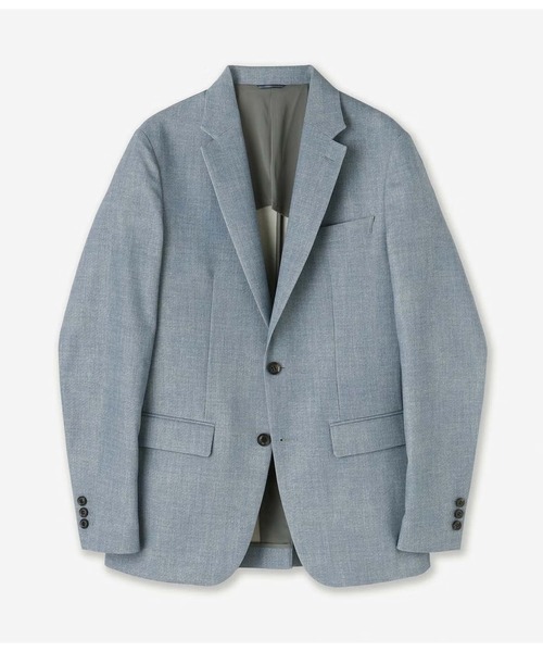 junhashimoto(ジュンハシモト)の「NEO LIGHT 2B JACKET(テーラードジャケット・メンズ・インディゴブルー/サックスブルー・3/4/5)」の1枚目の写真