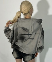 A'GEM/9 × .kom 『ARULE/アルール』Spray Zip Hoodie/スプレージップアップパーカー