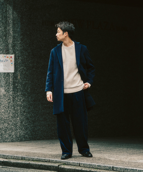 セール】ウールミックスチェスターコート（チェスターコート）｜417