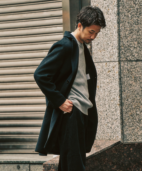 セール】ウールミックスチェスターコート（チェスターコート）｜417