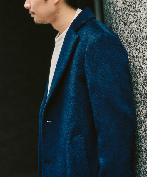 417 EDIFICE（フォーワンセブンエディフィス）の「ウールミックスチェスターコート（チェスターコート・メンズ・ブラック/グレー/ネイビー・SMALL/MEDIUM/LARGE）」の13枚目の写真