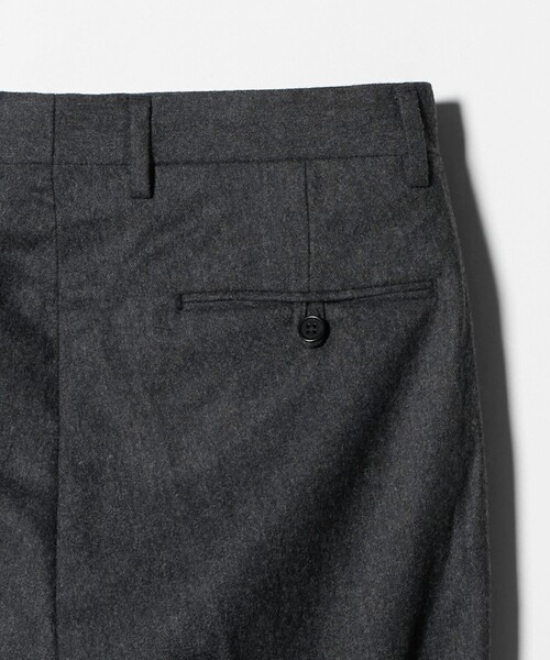 green label relaxing(グリーンレーベルリラクシング)の「DC W/N 2プリーツ ワイド スラックス(スラックス・メンズ・ダークブラウン/ダークグレー・S/L/XL/M)」の15枚目の写真