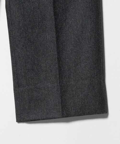 green label relaxing(グリーンレーベルリラクシング)の「DC W/N 2プリーツ ワイド スラックス(スラックス・メンズ・ダークブラウン/ダークグレー・S/L/XL/M)」の17枚目の写真