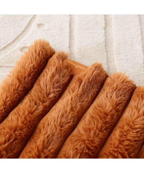 Francfranc（フランフラン）の「ヒーター付きブランケット ブラウン（生活家電・レディース・ブラウン・FREE）」の2枚目の写真