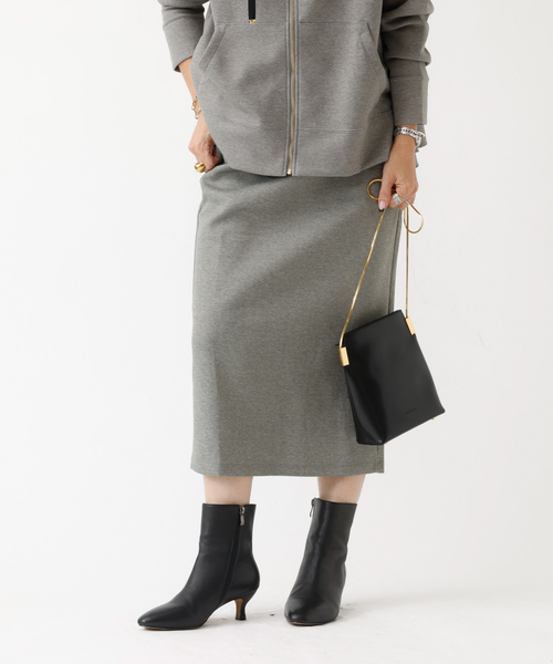 DESIGNWORKS（デザインワークス）の「【セットアップ対応】ダブルエアータイトスカート（スカート・レディース・ブラック/グレー・フリー）」の3枚目の写真