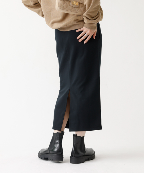 DESIGNWORKS（デザインワークス）の「【セットアップ対応】ダブルエアータイトスカート（スカート・レディース・ブラック/グレー・フリー）」の6枚目の写真