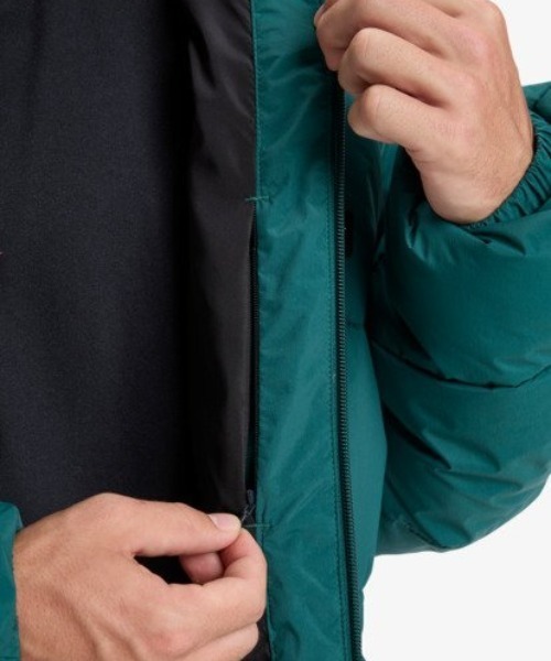 Quiksilver（クイックシルバー）の「PUFF THE DRAGON/クイックシルバースキースノボードウェア(エコダウンブルゾン・ジャケット)（ダウンジャケット/コート・メンズ・グリーン・SMALL/MEDIUM/LARGE/X-LARGE）」の9枚目の写真