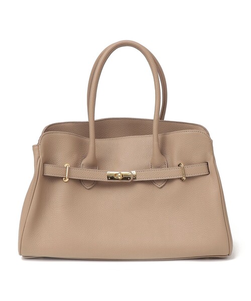 MILOS(ミロス)の「【SHIPS別注】MILOS: 金具付き ベルト トート M(トートバッグ・レディース・ブラック/ナチュラル・ONE SIZE)」の21枚目の写真