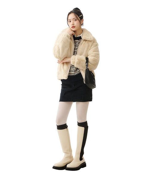 AVANDRESS(アバンドレス )の「Adorable Crop Vest NAVY(ベスト・レディース・その他・FREE)」の3枚目の写真