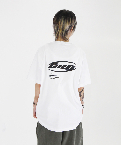 CRIGUN(クリガン)の「CRG Racing セミオーバーフィット半袖Tシャツ WHITE(Tシャツ/カットソー・レディース・ホワイト・MEDIUM/LARGE/X-LARGE/XX-LARGE/SMALL)」の5枚目の写真