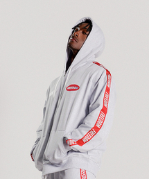 FREEDOM（フリーダム）の「フリーダムレタリングフードジップアップ（メランジ）（ジャージ）」