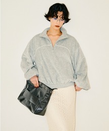 null.（ヌル）の「ベロアジッププルオーバー（その他トップス）」