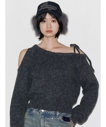 EMODA | ショルダースキンニット(ニット/セーター)