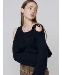 EMODA | ショルダースキンニット(ニット/セーター)