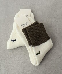 NOLLEY'S（ノーリーズ）の「別注クジラクォーターパイルソックス（ソックス/靴下）」