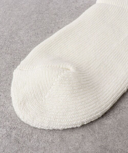 NOLLEY’S（ノーリーズ）の「別注クジラクォーターパイルソックス（ソックス/靴下・メンズ・チャコールグレー/ブラック/オリーブ/オフホワイト・FREE）」の20枚目の写真