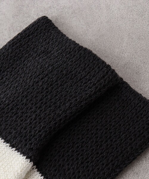 NOLLEY’S（ノーリーズ）の「別注クジラクォーターパイルソックス（ソックス/靴下・メンズ・チャコールグレー/ブラック/オリーブ/オフホワイト・FREE）」の12枚目の写真