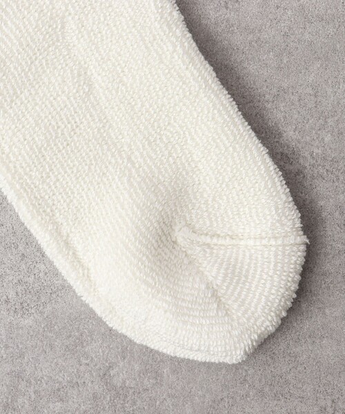 NOLLEY’S（ノーリーズ）の「別注クジラクォーターパイルソックス（ソックス/靴下・メンズ・チャコールグレー/ブラック/オリーブ/オフホワイト・FREE）」の15枚目の写真