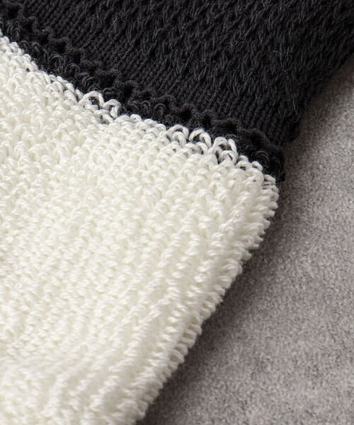 NOLLEY’S（ノーリーズ）の「別注クジラクォーターパイルソックス（ソックス/靴下・メンズ・チャコールグレー/ブラック/オリーブ/オフホワイト・FREE）」の16枚目の写真