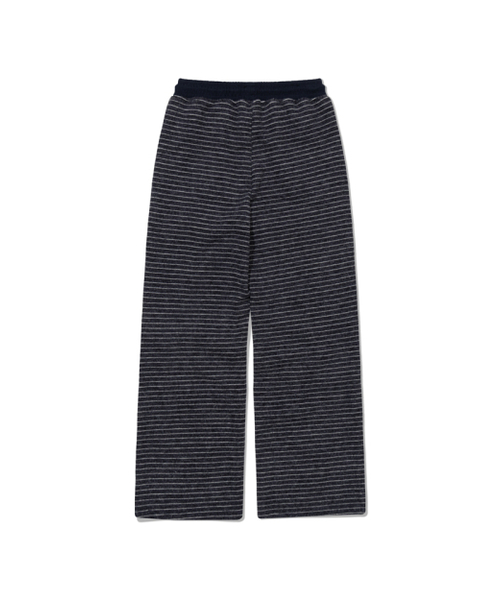 MOAA（モア）の「Fuzzy Stripe Pants (NAVY)（スウェットパンツ・レディース・その他・SMALL/MEDIUM）」の3枚目の写真