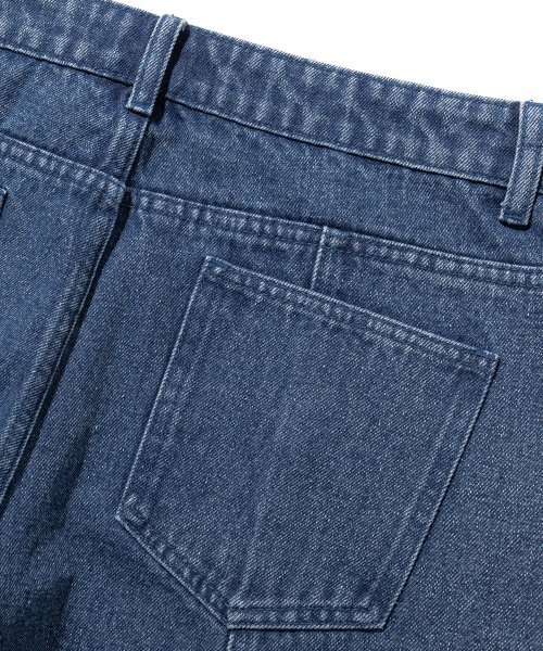 MASSNOUN(マスノウン)の「インシジョン インバーテッド ウォッシュド デニムパンツ MFTJP001-BL(デニムパンツ・レディース・その他・LARGE/MEDIUM/X-LARGE)」の7枚目の写真