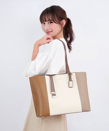 Clelia | 大容量トリコロールカラートートバッグ(トートバッグ)