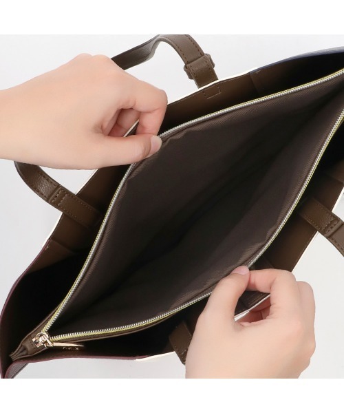 Clelia（クレリア）の「大容量トリコロールカラートートバッグ（トートバッグ・レディース・ピンク系その他/ブルー系その他3/ブルー系その他2/ブラウン系その他/桜/ブルー系その他・ONE SIZE）」の19枚目の写真