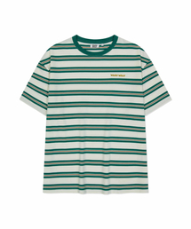 Wacky WiLLy（ワッキーウィリー）の「Multi Stripe Short Sleeve T-Shirt Green（Tシャツ/カットソー・メンズ）」