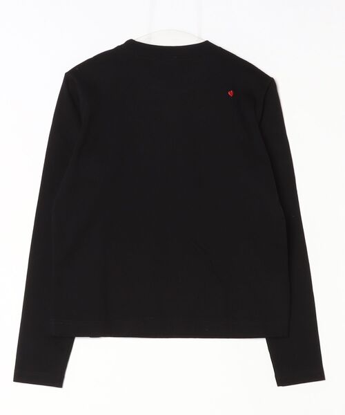 DOUBLE STANDARD CLOTHING(ダブルスタンダードクロージング)の「バナナベア フライスロンT(Tシャツ/カットソー・レディース・ブラック/オフホワイト・FREE)」の3枚目の写真