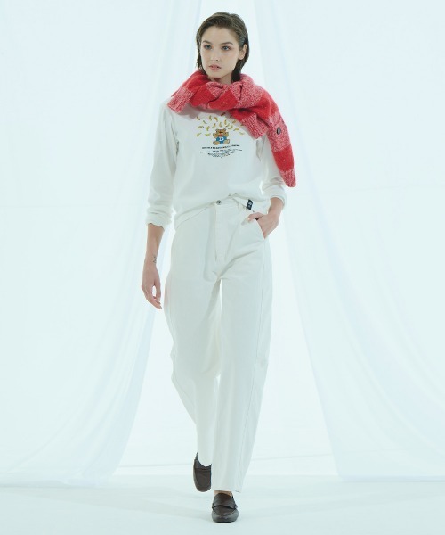 DOUBLE STANDARD CLOTHING(ダブルスタンダードクロージング)の「バナナベア フライスロンT(Tシャツ/カットソー・レディース・ブラック/オフホワイト・FREE)」の17枚目の写真